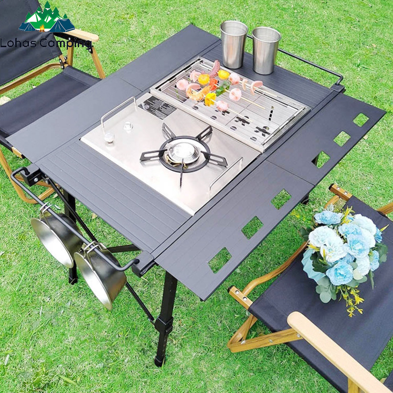 Korean Desk Setup - Lohascamping Lightweight Camping Folding IGT table
