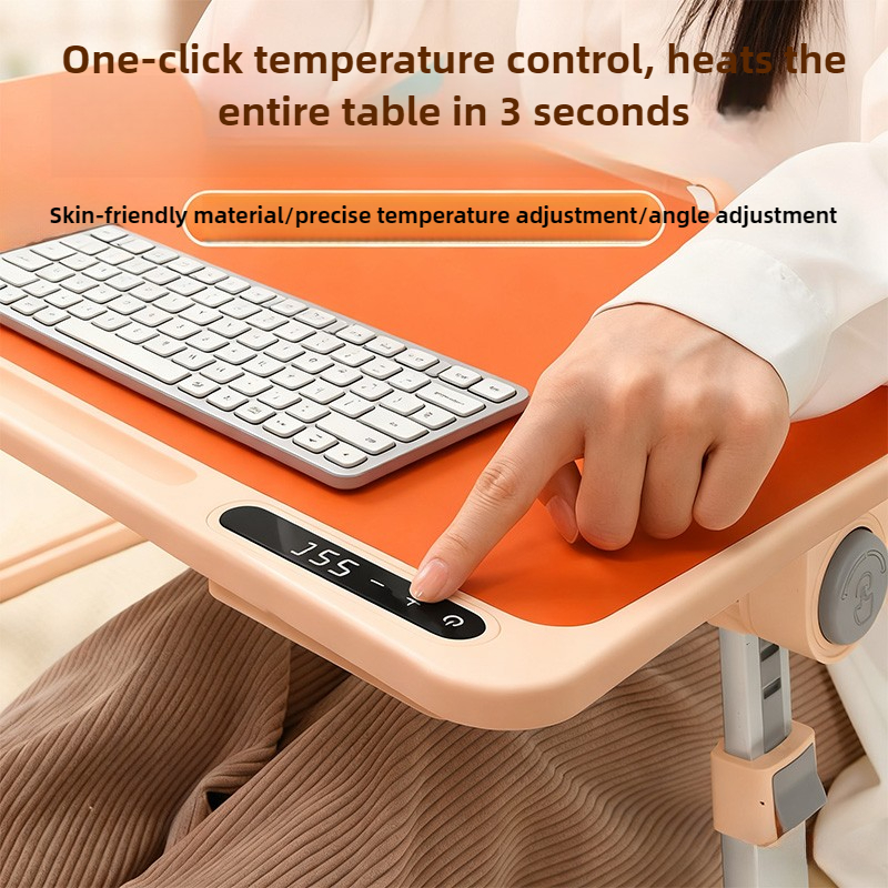 Ergonomic Desk Setup Keyboard - Adjustable Laptop Stand Riser Heated Keyboard