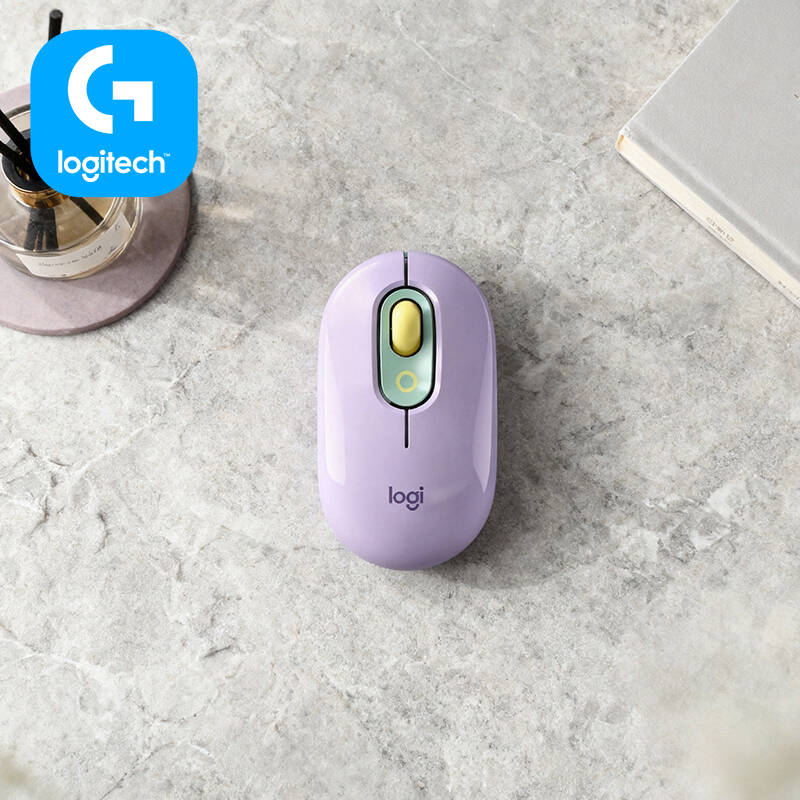 Desk Room Setup - Logitech M350 POP Wireless Mouse 77g