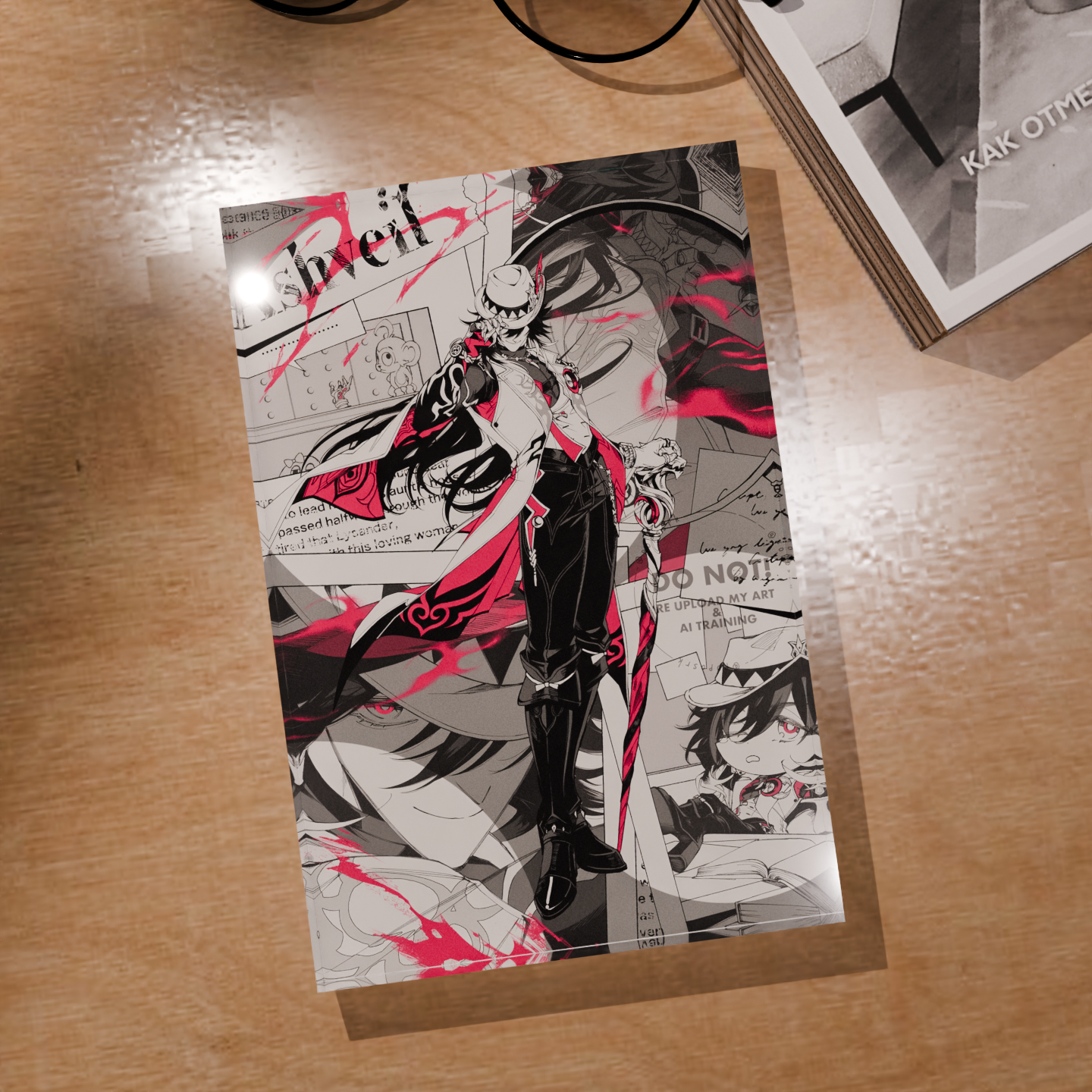 Desk Setup Gifts - Honkai Star Rail Ashveil HSR Premium