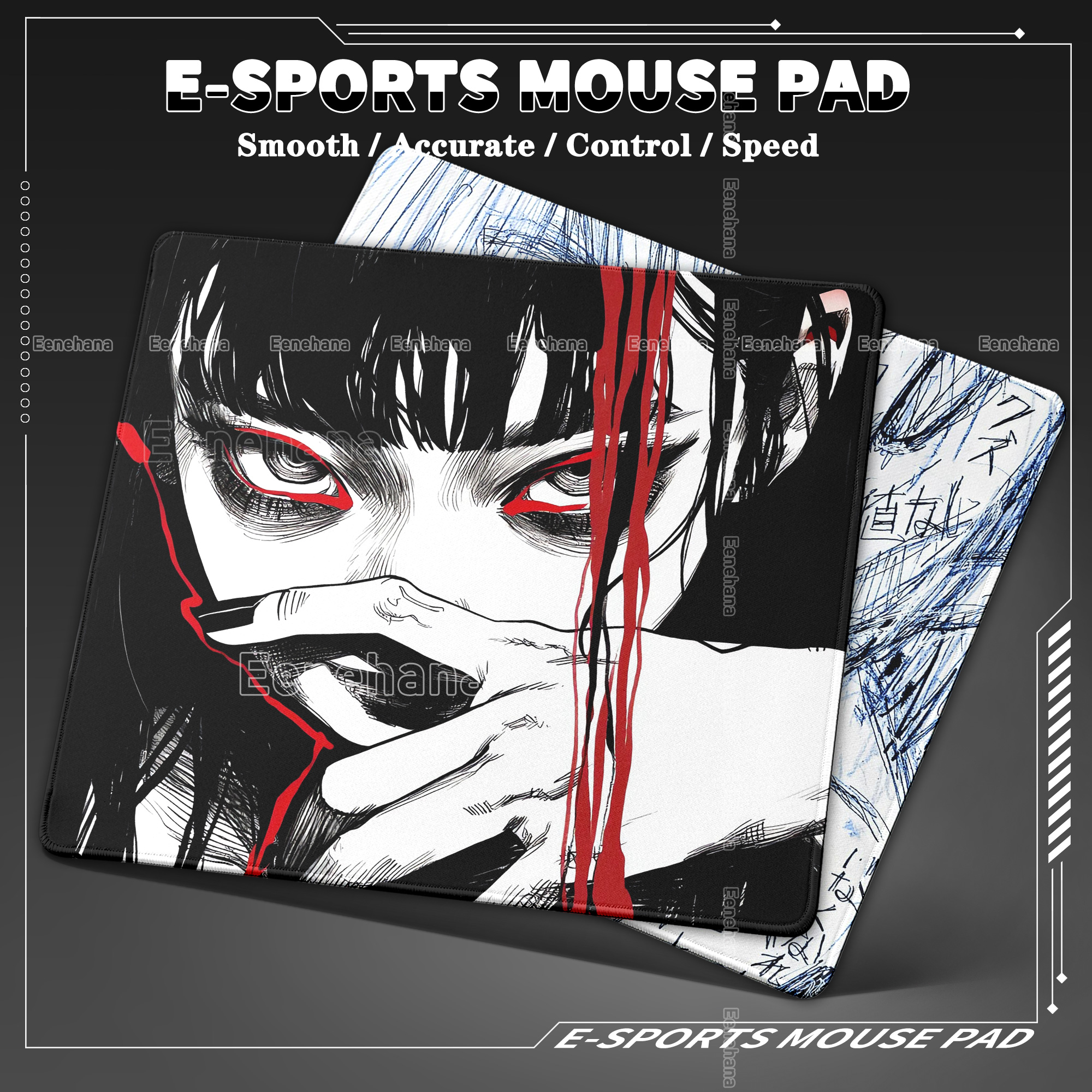 Bizarre Aesthetics Anime Girl  - Desk Setup Dark บทวิจารณ์และราคา