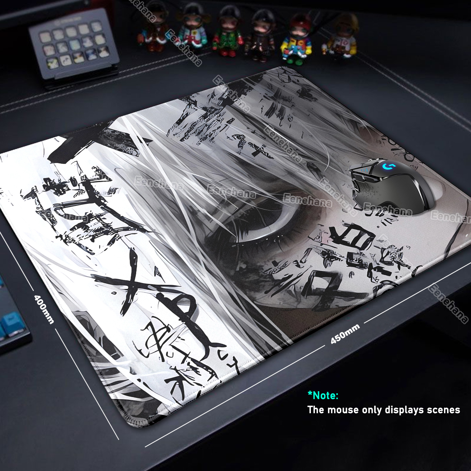 Bizarre Aesthetics Anime Girl  - Desk Setup Dark บทวิจารณ์และราคา