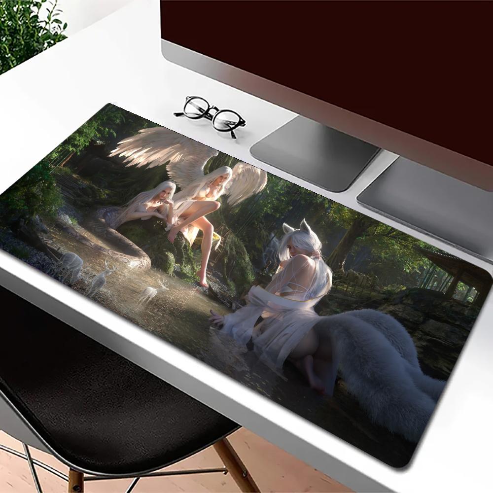Forest girl Gaming Mats Extend - Desk Setup Girl บทวิจารณ์และราคา