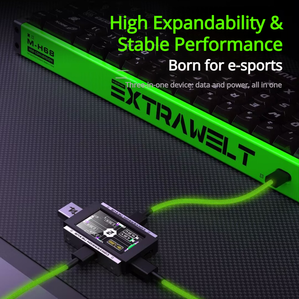 HUESPARK & HMLAB - PIEXLHUB 1- - Desk Setup Usb Hub บทวิจารณ์และราคา
