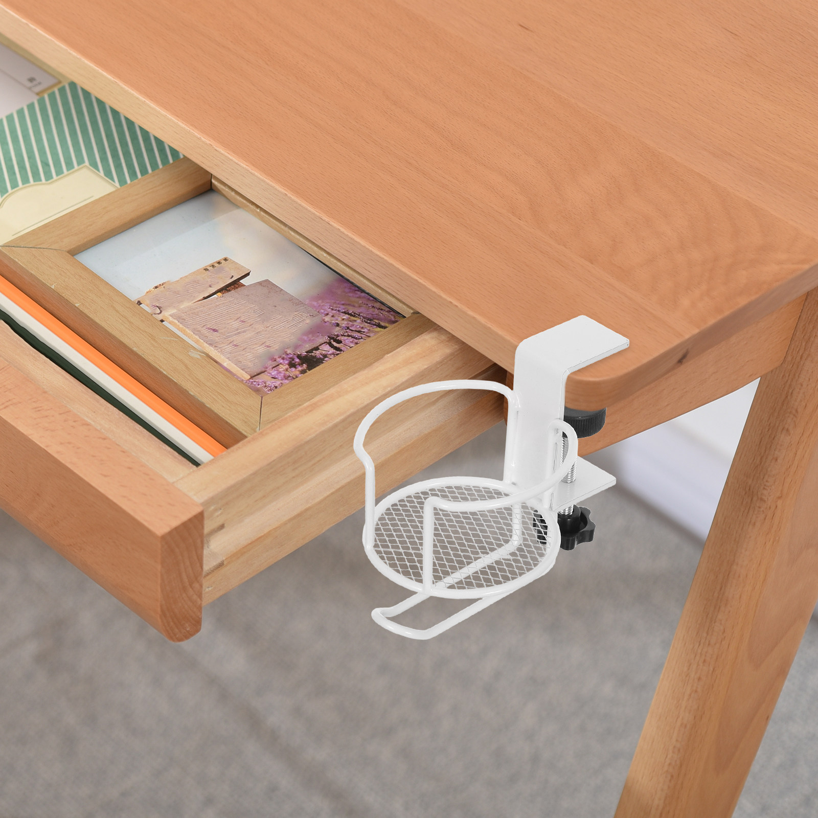 Metal Clip on Cup Holder for D - Desk Setup Headphones บทวิจารณ์และราคา