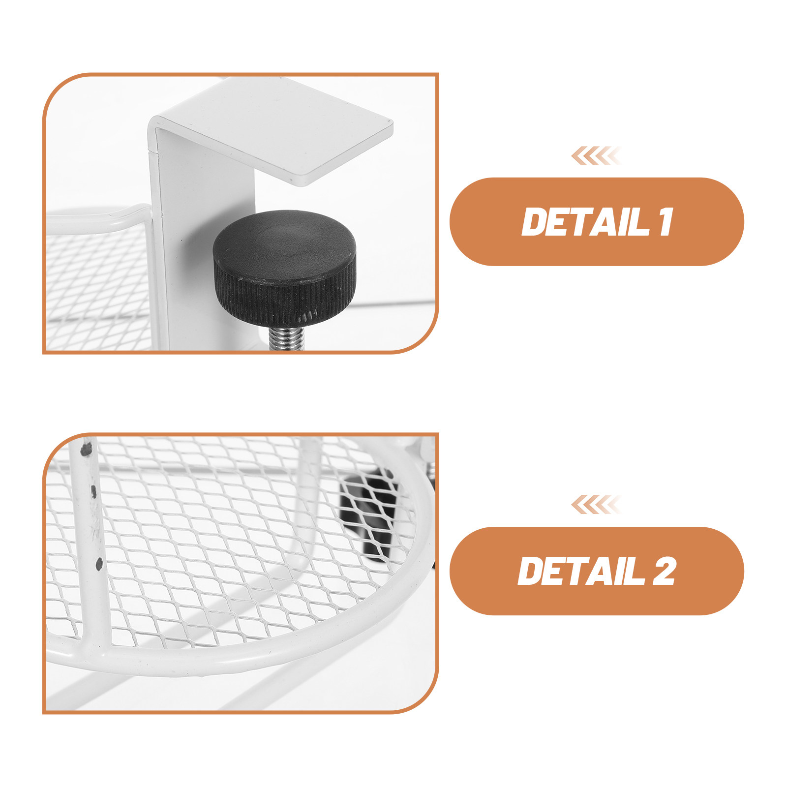 Metal Clip on Cup Holder for D - Desk Setup Headphones บทวิจารณ์และราคา