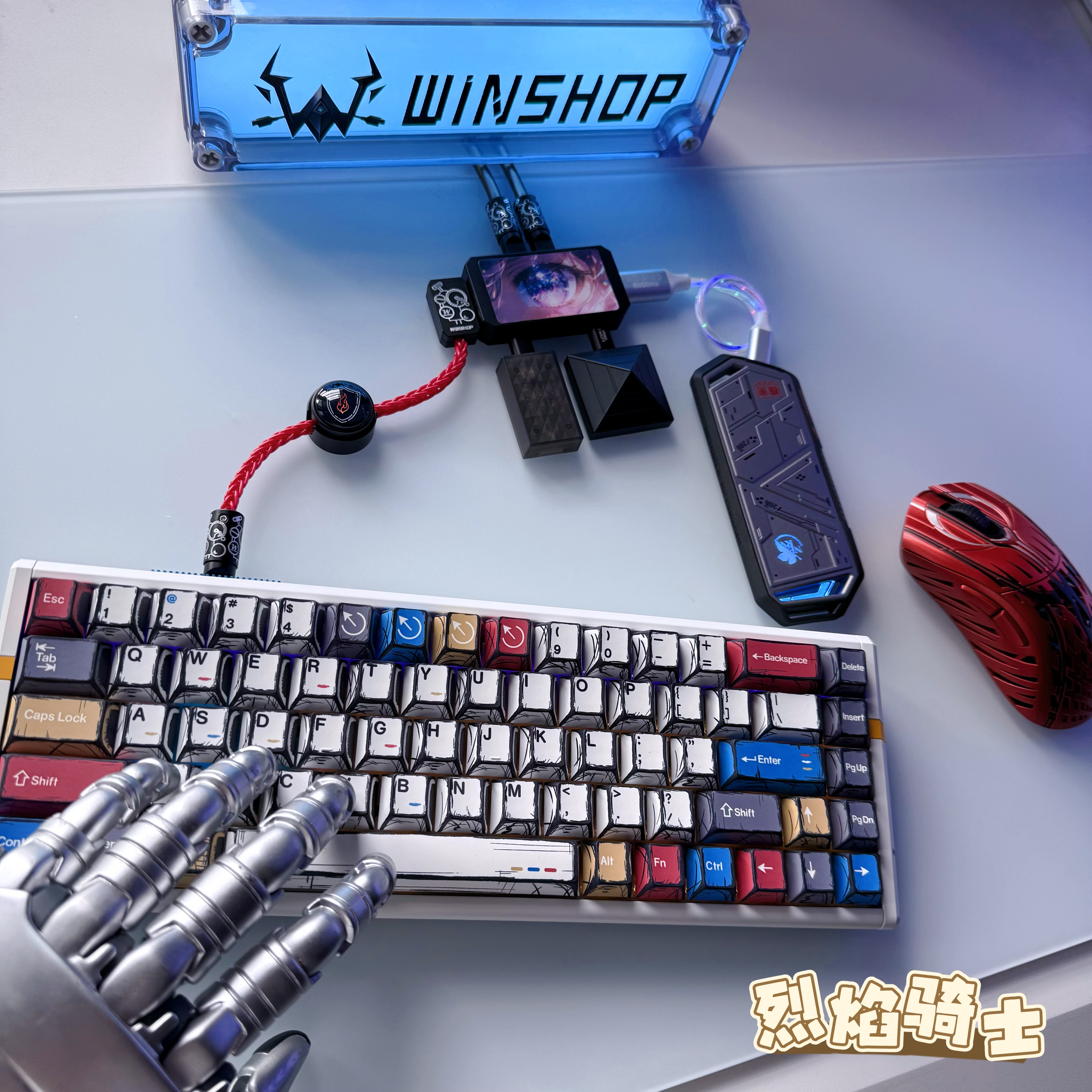 WINSHOP Esports USB HUB 2-in-1 - Desk Setup Usb Hub บทวิจารณ์และราคา