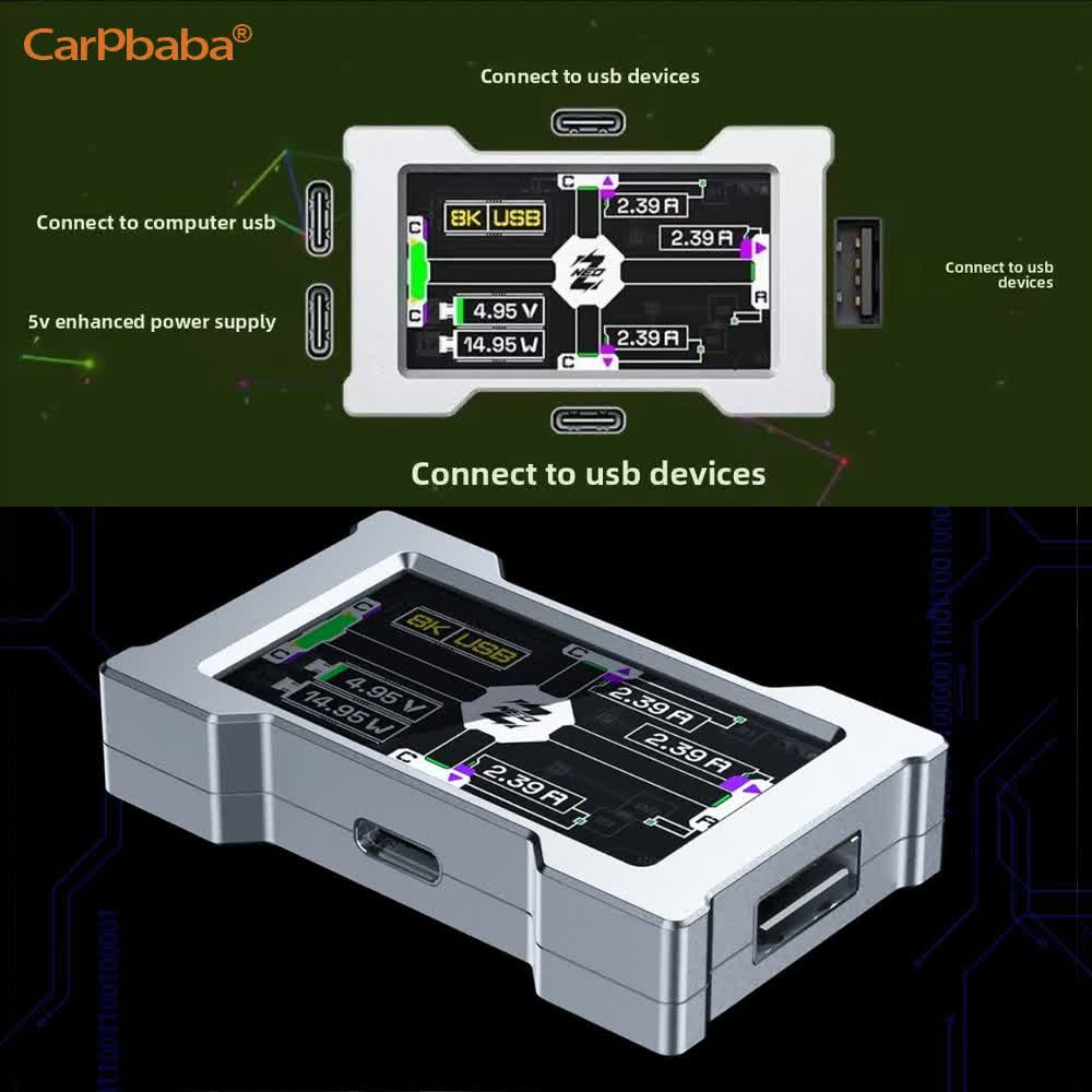G1HM6 8K USBHub Gaming USB Hub - Desk Setup Usb Hub บทวิจารณ์และราคา