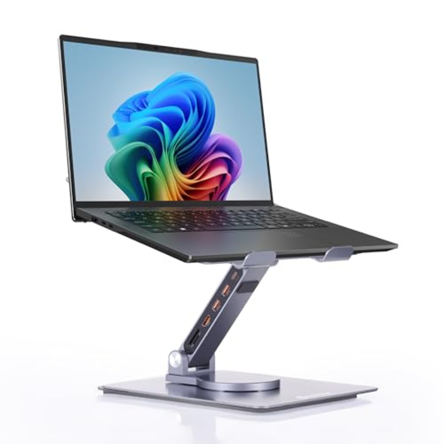 Desk setup laptop stand with a - Desk Setup Usb Hub บทวิจารณ์และราคา