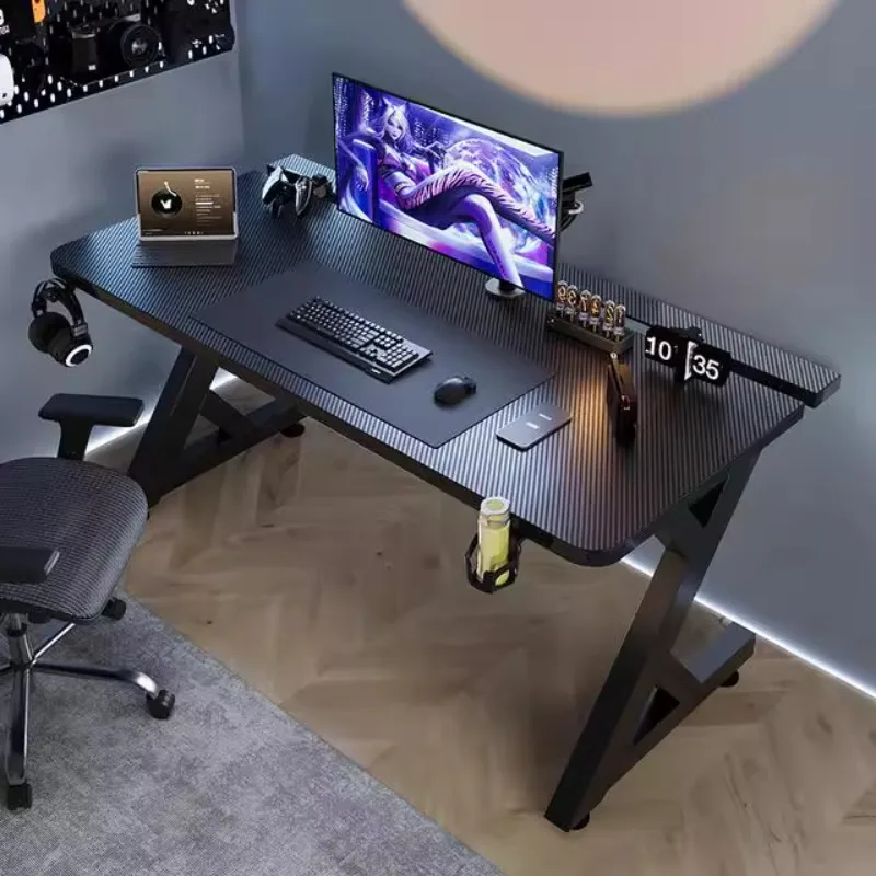Q Minimalist Black Computer De - Desk Setup Black บทวิจารณ์และราคา