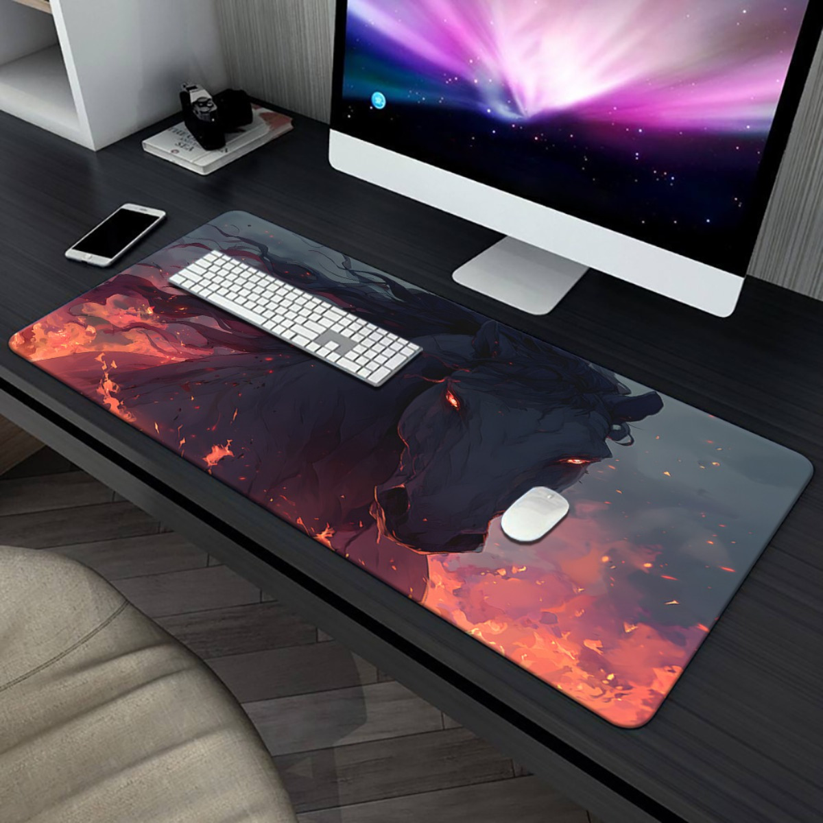 Gaming Mouse Pad Large Desk Ma - Desk Setup Gifts บทวิจารณ์และราคา