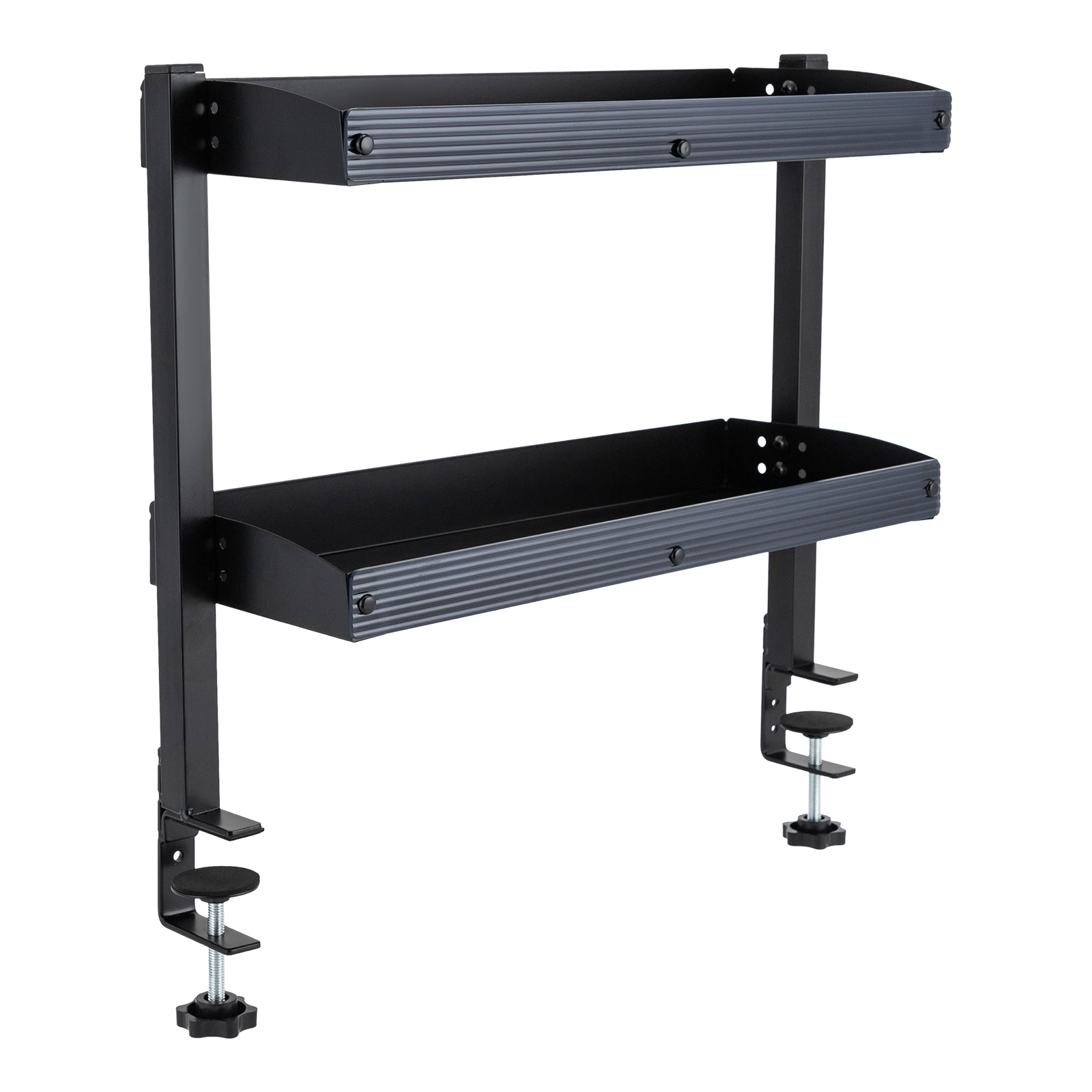 Clamp-on Desk Shelf, 2-Tier, A - Desk Setup Black บทวิจารณ์และราคา