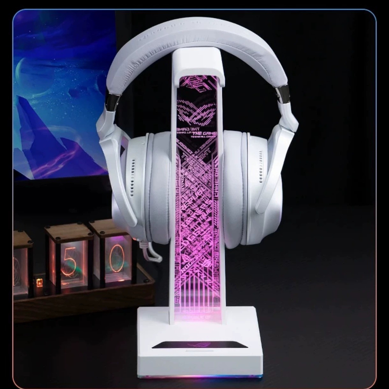 RGB Gaming Headphone Stand wit - Desk Setup Headphones บทวิจารณ์และราคา
