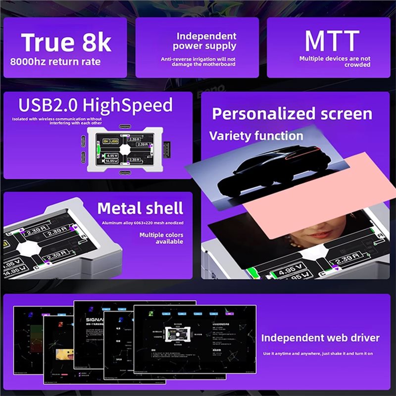 Classic-USB Hub With Screen Tr - Desk Setup Usb Hub บทวิจารณ์และราคา