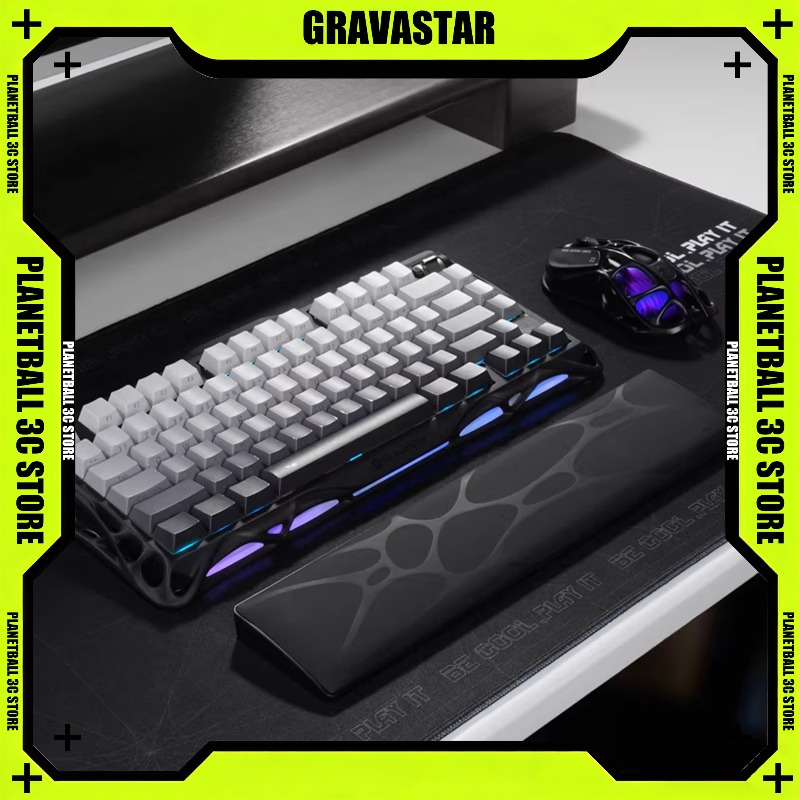 GravaStar Sci-Fi Ergonomic Key - Ergonomic Desk Setup Keyboard บทวิจารณ์และราคา