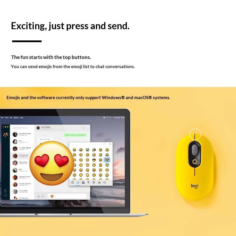 Logitech M350 POP Wireless Mou - Desk Room Setup บทวิจารณ์และราคา