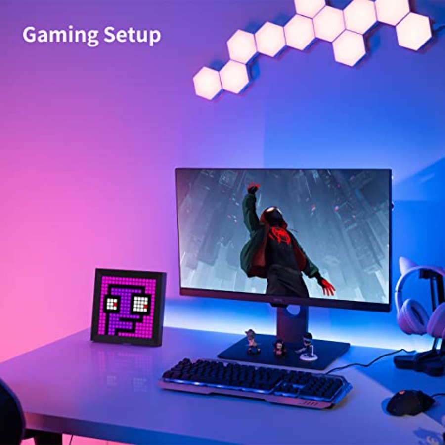 LED Light Pixel Display Panel  - Desk Room Setup บทวิจารณ์และราคา