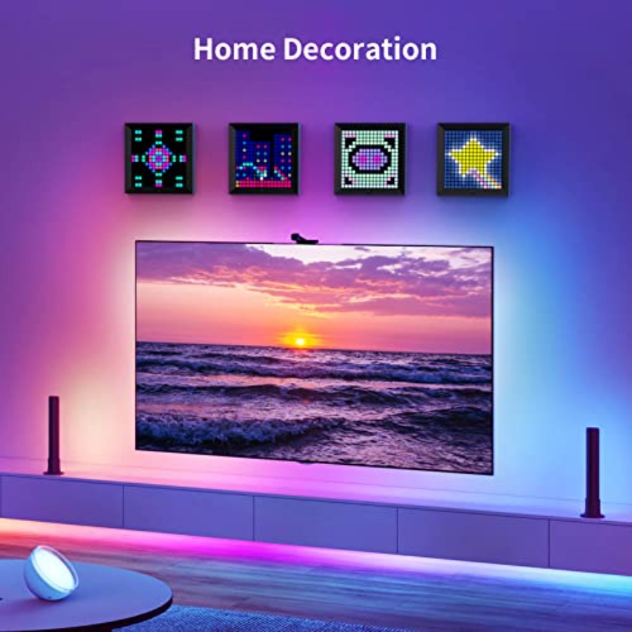 LED Light Pixel Display Panel  - Desk Room Setup บทวิจารณ์และราคา