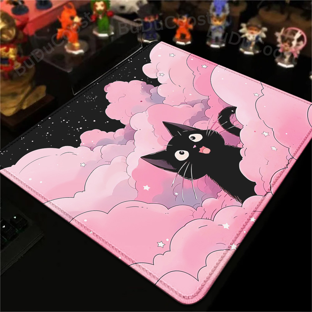 18x22cm Small Rug Black Cat Cl - Korean Desk Setup บทวิจารณ์และราคา