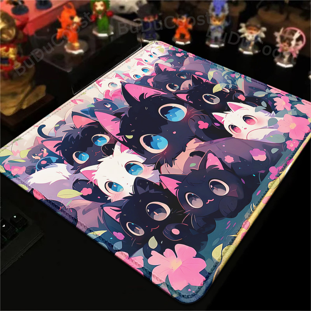 18x22cm Small Rug Black Cat Cl - Korean Desk Setup บทวิจารณ์และราคา