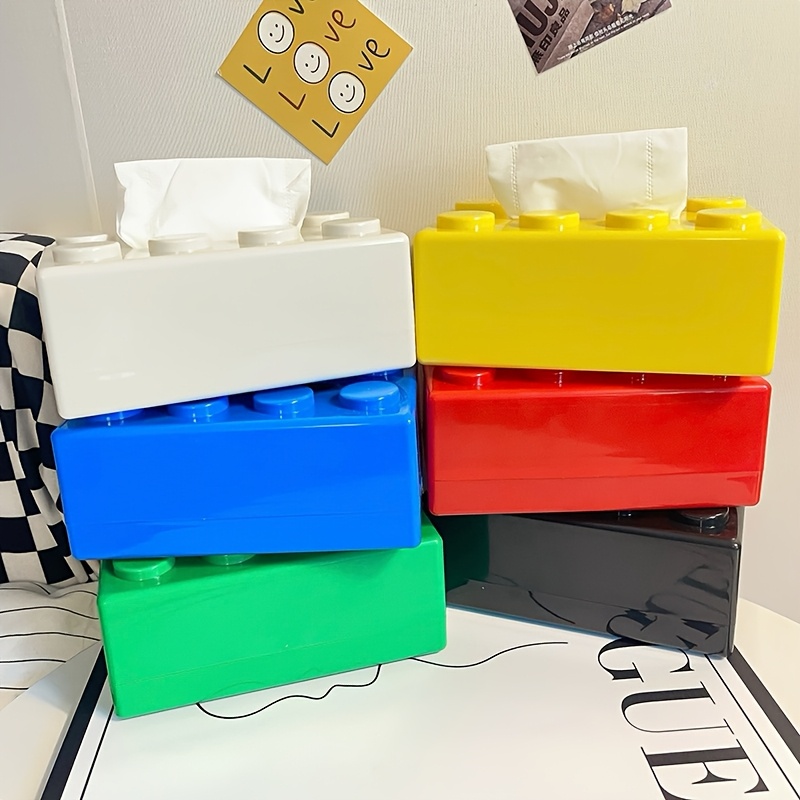 Building Block Shaped Tissue B - Desk Setup Developer บทวิจารณ์และราคา