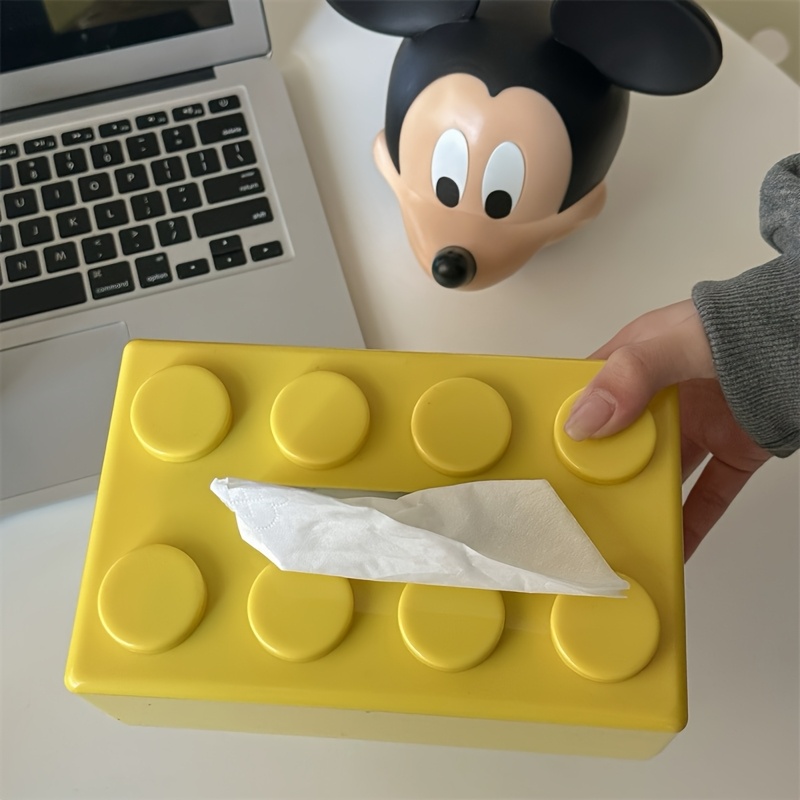 Building Block Shaped Tissue B - Desk Setup Developer บทวิจารณ์และราคา