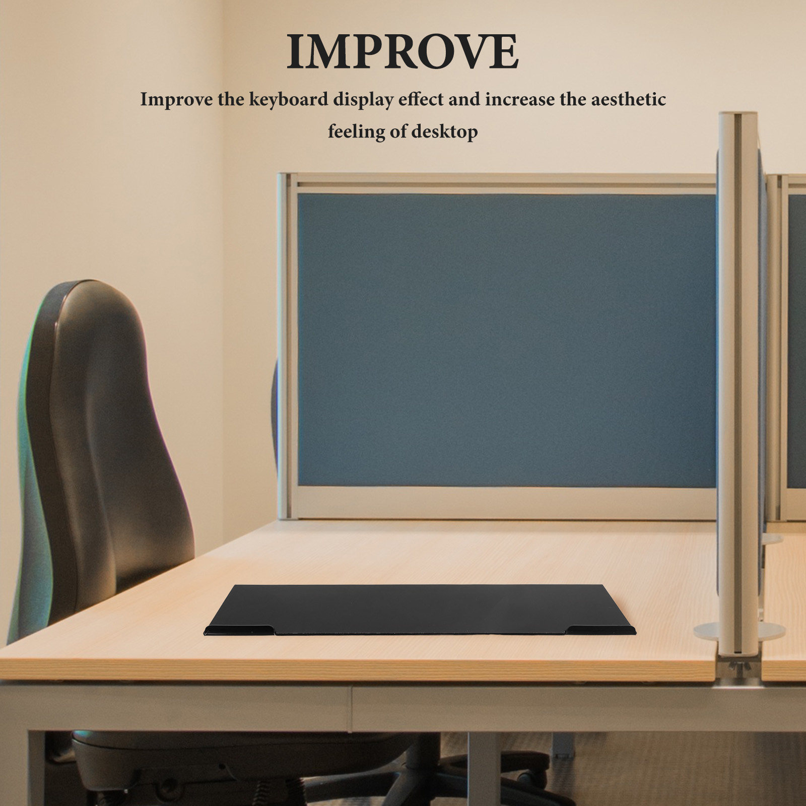 2Pcs Acrylic Keyboard Display  - Ergonomic Desk Setup Keyboard บทวิจารณ์และราคา
