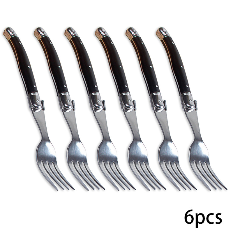 8'' Laguiole Style Black Steak - Desk Setup Black บทวิจารณ์และราคา