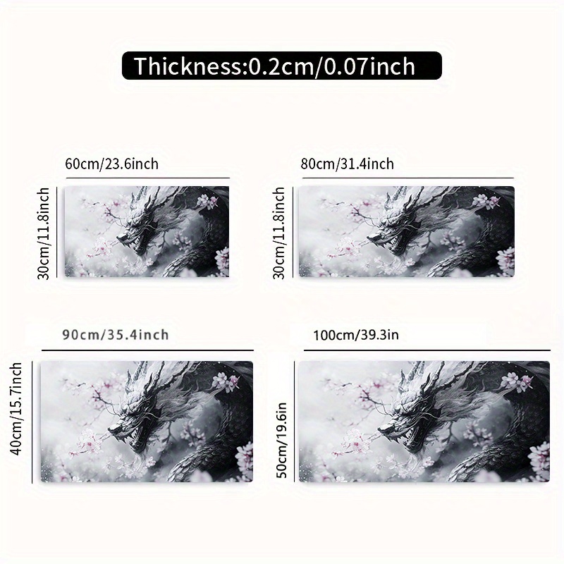 Large Mouse Pad Desk Mat Cloth - Desk Setup Gifts บทวิจารณ์และราคา