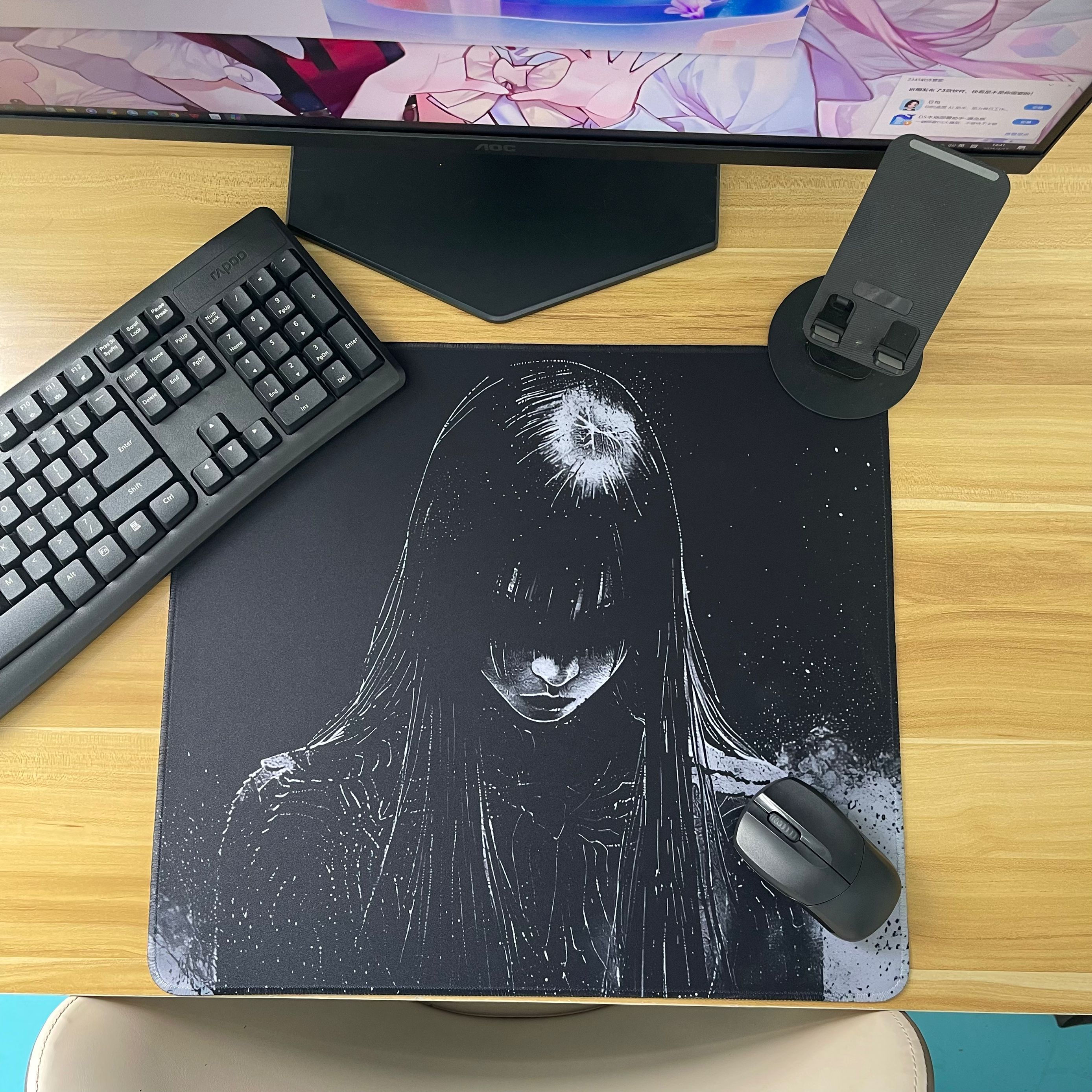 Mouse pad dark style themed pa - Desk Setup Dark บทวิจารณ์และราคา