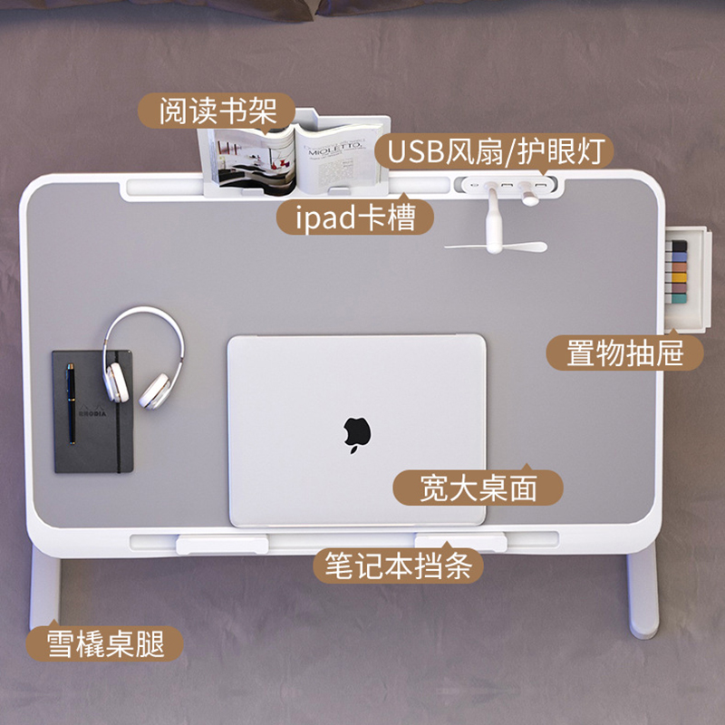 Over Bed Table Desk Tables for - Desk Room Setup บทวิจารณ์และราคา