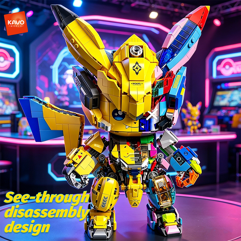 KAVOWORLD 1505 PCS DIY Mecha A - Desk Setup Gifts บทวิจารณ์และราคา