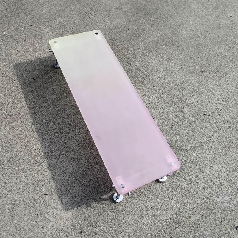 ‌Aesthetic Pink Gradient Acryl - Desk Setup Living Room บทวิจารณ์และราคา
