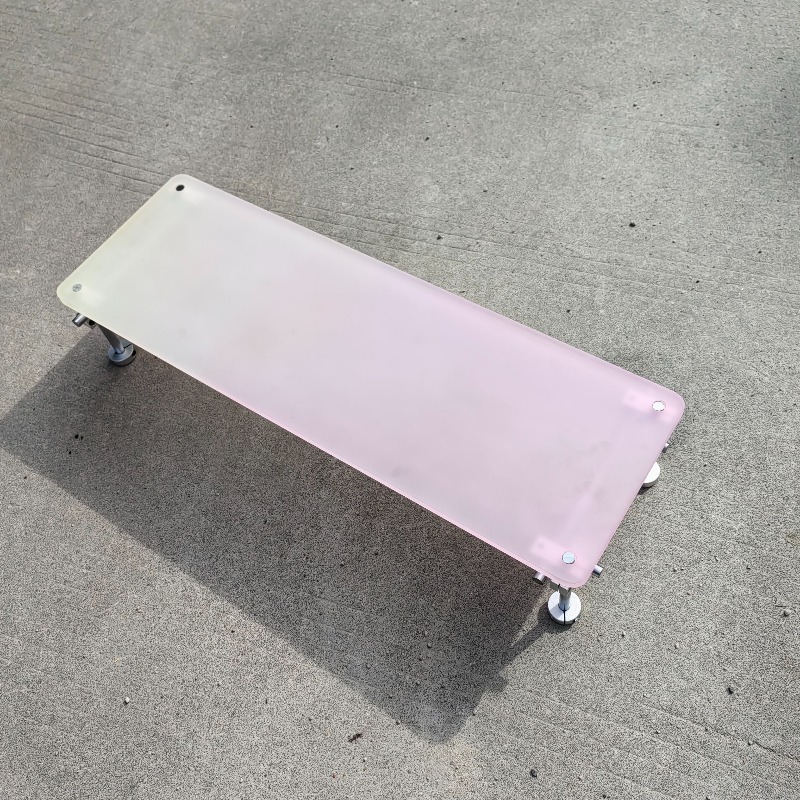 ‌Aesthetic Pink Gradient Acryl - Desk Setup Living Room บทวิจารณ์และราคา