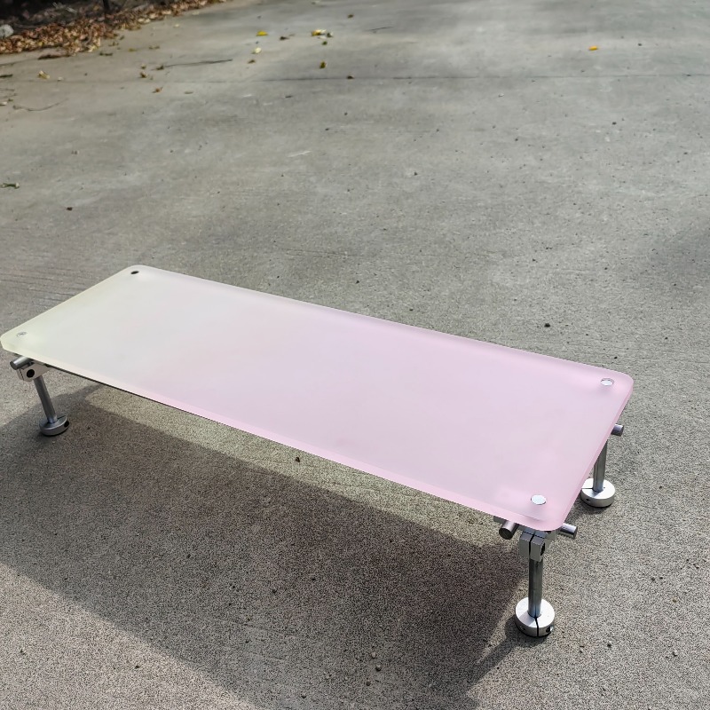 ‌Aesthetic Pink Gradient Acryl - Desk Setup Living Room บทวิจารณ์และราคา