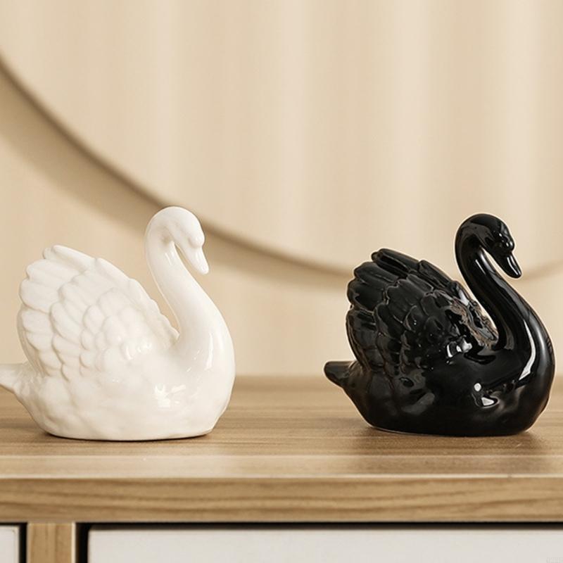 Q22B Elegant Black White Ceram - Desk Setup Black บทวิจารณ์และราคา