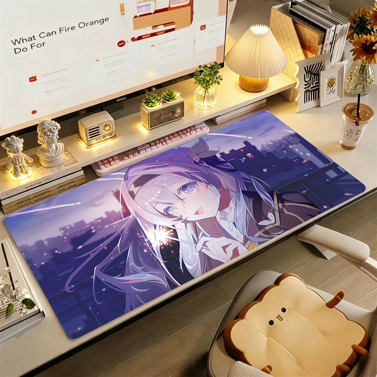 Gaming Mouse Pad, Large Desk M - Desk Setup Girl บทวิจารณ์และราคา