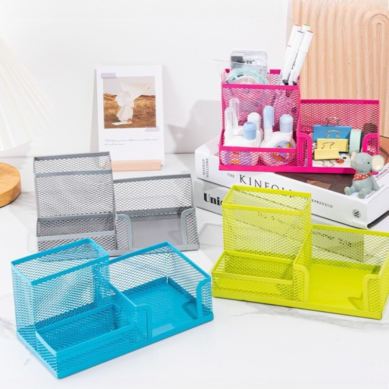 3/4 Grid Storage Box Metal Bla - Desk Setup Black บทวิจารณ์และราคา