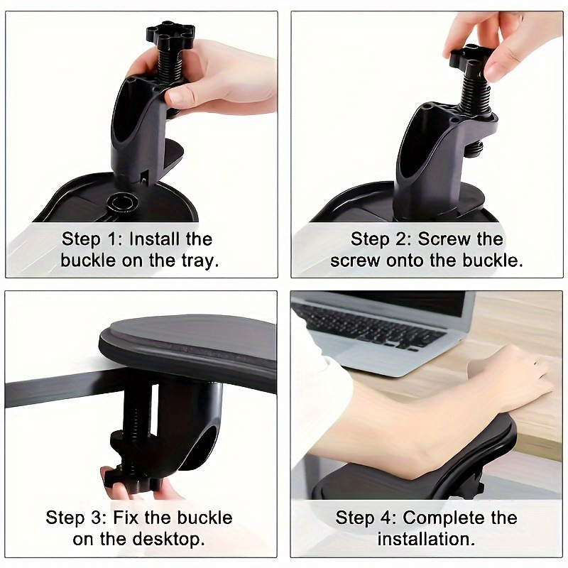 1pc Ergonomic Desk Armrest Ext - Ergonomic Desk Setup Keyboard บทวิจารณ์และราคา