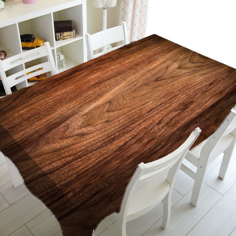 Elegant Dark Wood Grain Tablec - Desk Setup Dark บทวิจารณ์และราคา