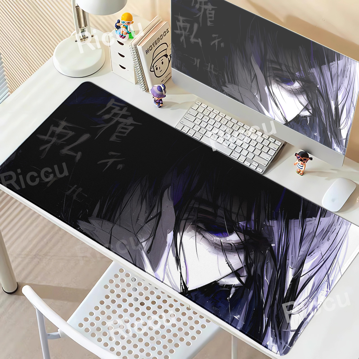 Text Anime Girl Large Mouse Pa - Desk Setup Girl บทวิจารณ์และราคา