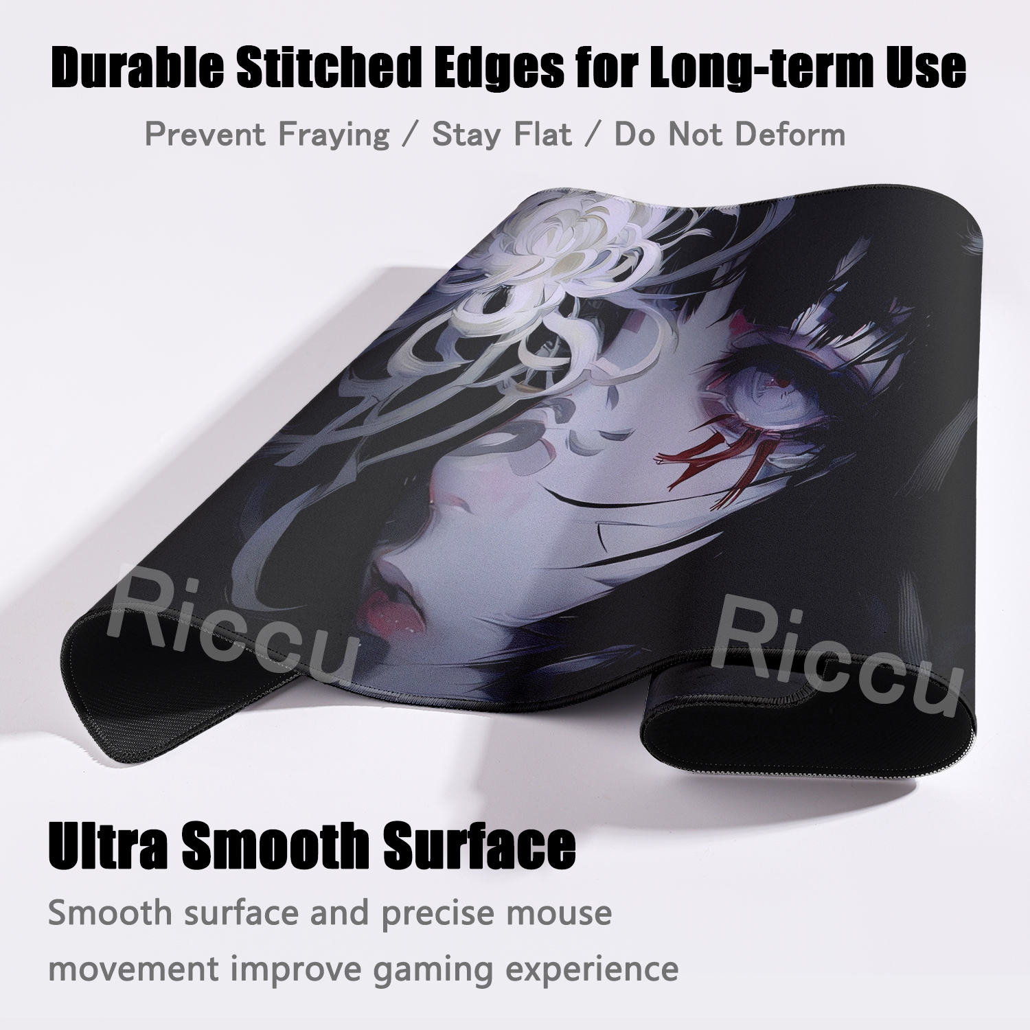 Text Anime Girl Large Mouse Pa - Desk Setup Girl บทวิจารณ์และราคา