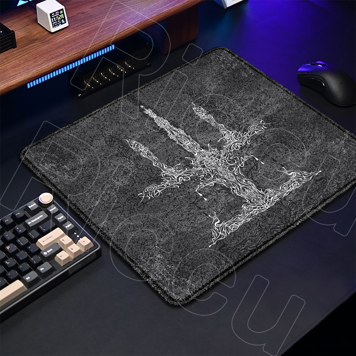Anime Gothic Dark Wind tattoo  - Desk Setup Dark บทวิจารณ์และราคา