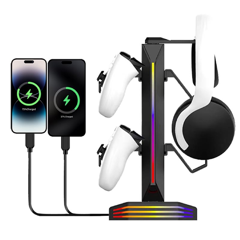 L62A Headphone Stand For Desk  - Desk Setup Headphones บทวิจารณ์และราคา