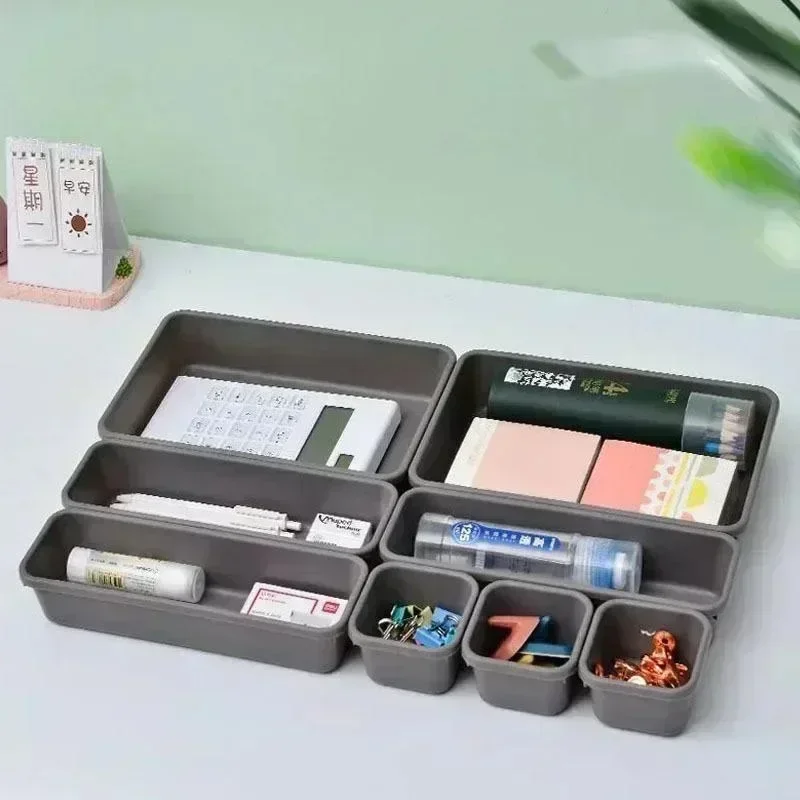 8-piece Set Drawer Organiser O - Korean Desk Setup บทวิจารณ์และราคา