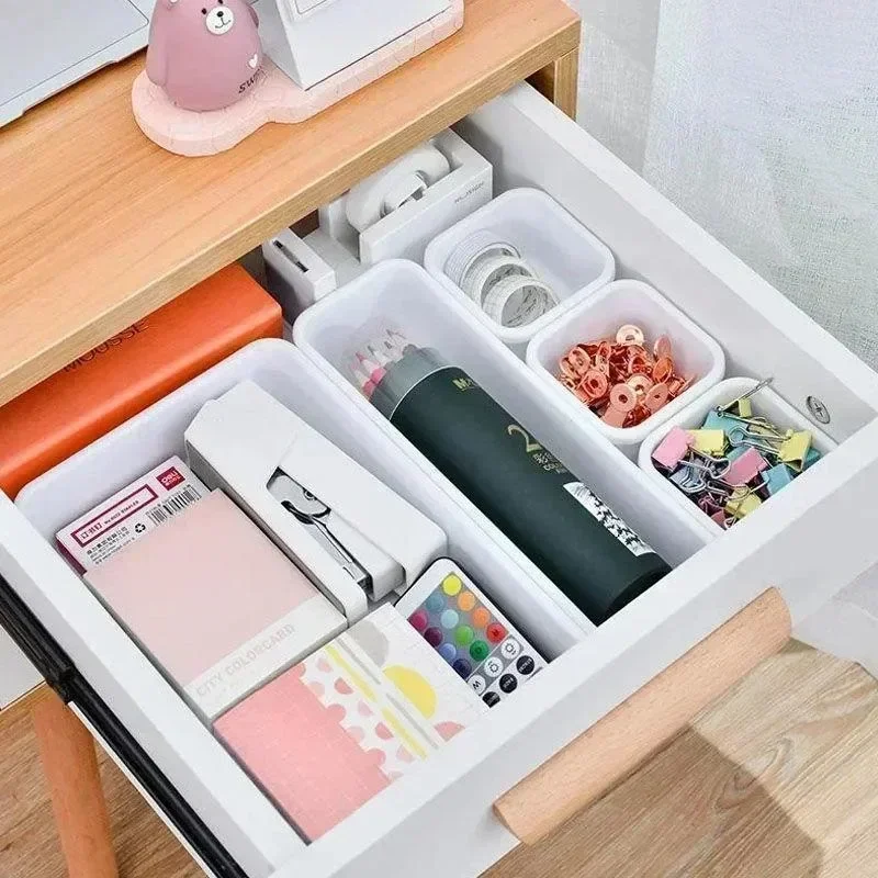 8-piece Set Drawer Organiser O - Korean Desk Setup บทวิจารณ์และราคา