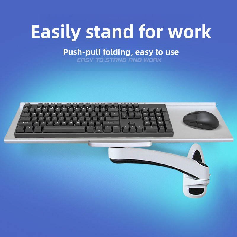 Industrial Wall Mounted Keyboa - Desk Setup Living Room บทวิจารณ์และราคา