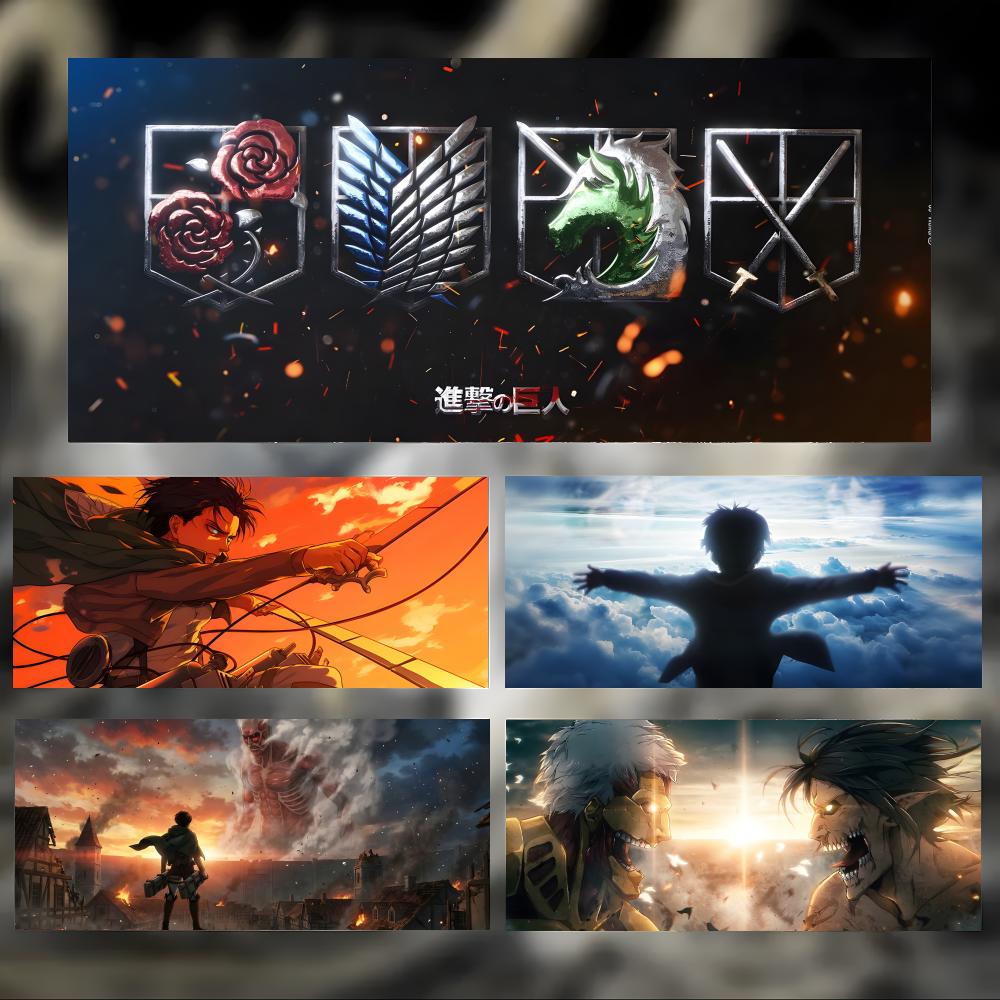 Anime Dark A-Attack on T-Titan - Desk Setup Dark บทวิจารณ์และราคา
