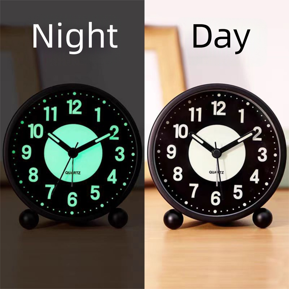 4.5-Inch Luminous Alarm Clock  - Desk Setup Dark บทวิจารณ์และราคา