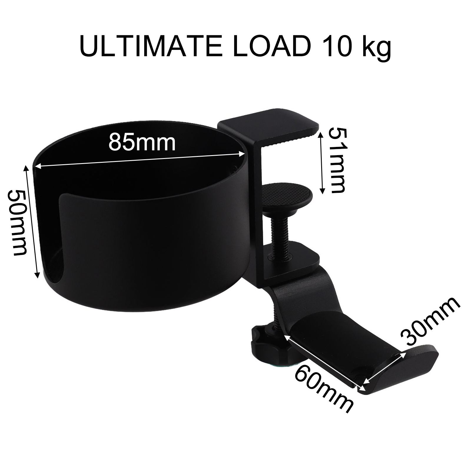 Desk Organizer 360 Degree Rota - Desk Setup Headphones บทวิจารณ์และราคา